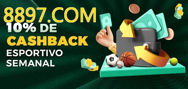 10% de bônus de cashback na 8897.COM